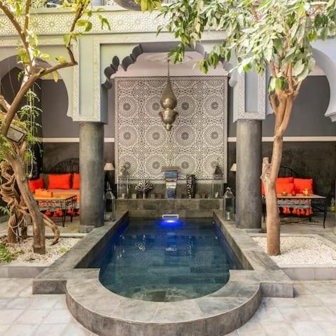 마라케시 Riad Des Mile Nuits 빌라 외부 사진